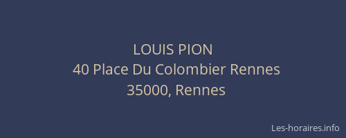 LOUIS PION