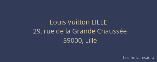 Louis Vuitton LILLE