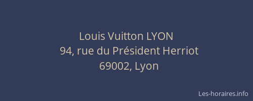 Louis Vuitton LYON