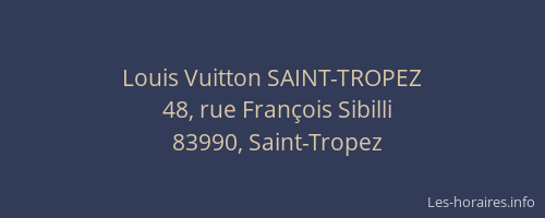 Louis Vuitton SAINT-TROPEZ