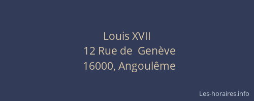 Louis XVII