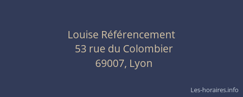 Louise Référencement