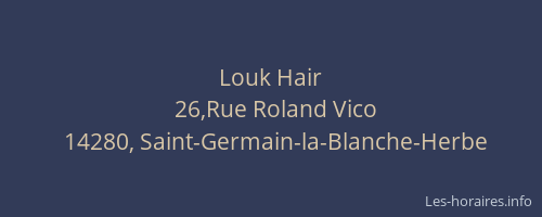 Louk Hair