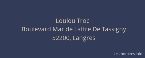 Loulou Troc