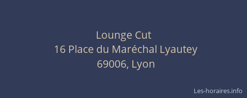 Lounge Cut