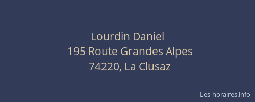 Lourdin Daniel