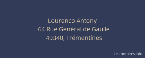 Lourenco Antony