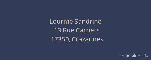 Lourme Sandrine