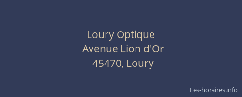 Loury Optique