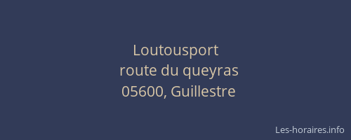 Loutousport