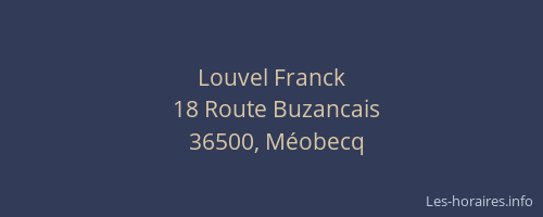 Louvel Franck