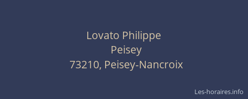 Lovato Philippe