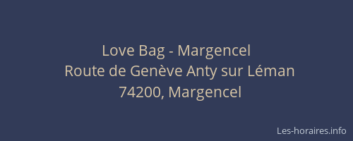 Love Bag - Margencel