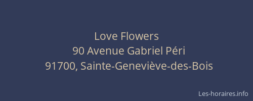 Love Flowers