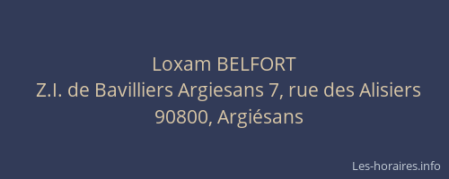 Loxam BELFORT