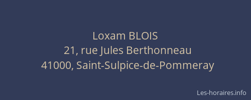 Loxam BLOIS