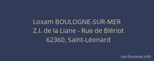 Loxam BOULOGNE-SUR-MER