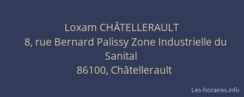 Loxam CHÂTELLERAULT