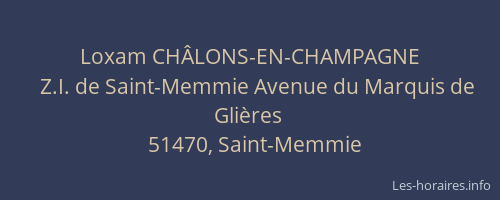 Loxam CHÂLONS-EN-CHAMPAGNE