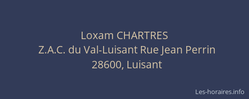 Loxam CHARTRES