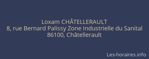 Loxam CHÂTELLERAULT