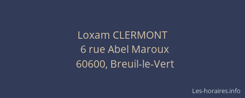 Loxam CLERMONT