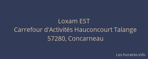 Loxam EST