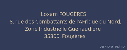 Loxam FOUGÈRES