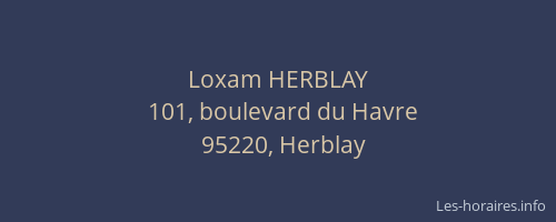 Loxam HERBLAY