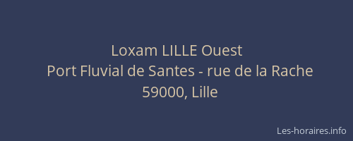 Loxam LILLE Ouest