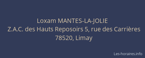 Loxam MANTES-LA-JOLIE