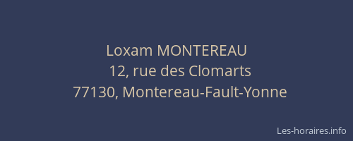 Loxam MONTEREAU