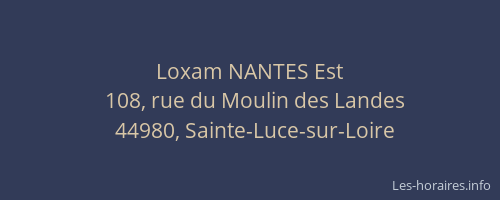 Loxam NANTES Est