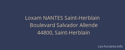 Loxam NANTES Saint-Herblain