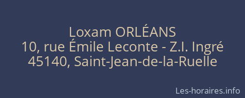Loxam ORLÉANS
