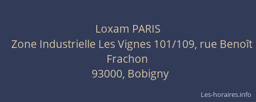 Loxam PARIS