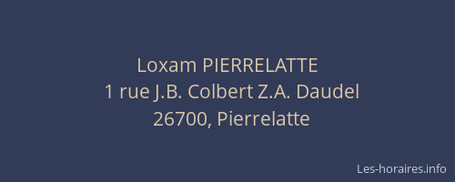 Loxam PIERRELATTE