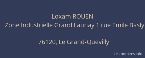 Loxam ROUEN