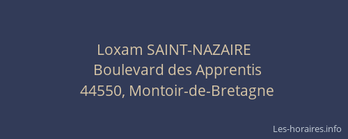 Loxam SAINT-NAZAIRE