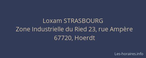 Loxam STRASBOURG