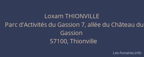 Loxam THIONVILLE