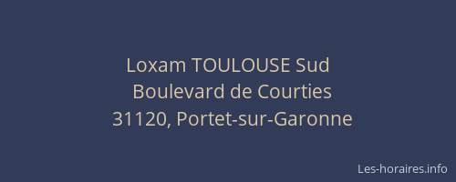 Loxam TOULOUSE Sud
