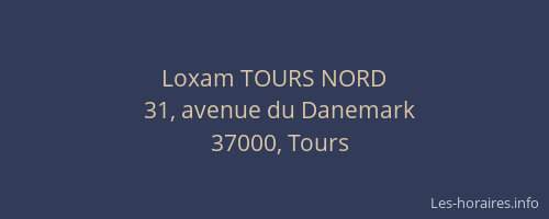 Loxam TOURS NORD