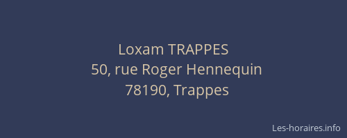 Loxam TRAPPES