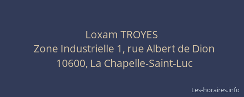 Loxam TROYES
