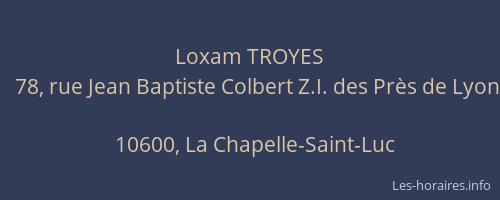 Loxam TROYES