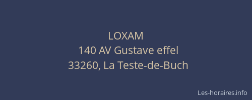 LOXAM