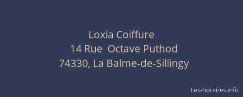 Loxia Coiffure