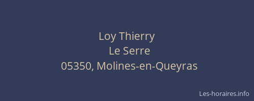 Loy Thierry