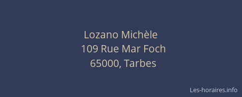 Lozano Michèle